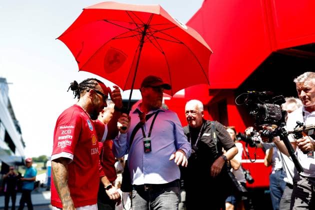 44 Lewis Hamilton (GBR, Scuderia Ferrari HP), F1 Grand Prix of Austria at Red Bull Ring on June 26, 2025 in Spielberg, Austria. (Photo by HOCH ZWEI) Spielberg Austria
