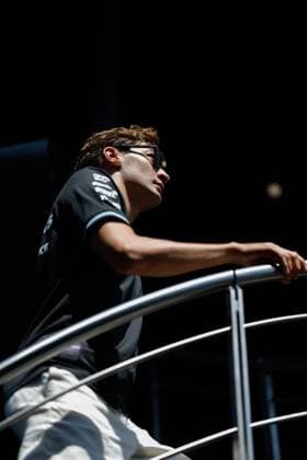 63 George Russell (GBR, Mercedes-AMG Petronas F1 Team), F1 Grand Prix of Austria at Red Bull Ring on June 26, 2025 in Spielberg, Austria. (Photo by HOCH ZWEI) Spielberg Austria