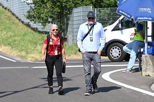 26.06.2025, xsvx, Motorsport FIA Formel 1, Grand Prix von Österreich v.l. Angela Cullen (Ferrari) (FIA REGULATIONS PROHIBIT ANY USE OF PHOTOGRAPHS as IMAGE SEQUENCES and or QUASI-VIDEO) Zeltweg-Spielberg