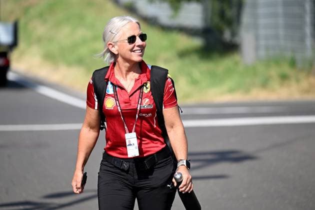 26.06.2025, xsvx, Motorsport FIA Formel 1, Grand Prix von Österreich v.l. Angela Cullen (Ferrari) (FIA REGULATIONS PROHIBIT ANY USE OF PHOTOGRAPHS as IMAGE SEQUENCES and or QUASI-VIDEO) Zeltweg-Spielberg