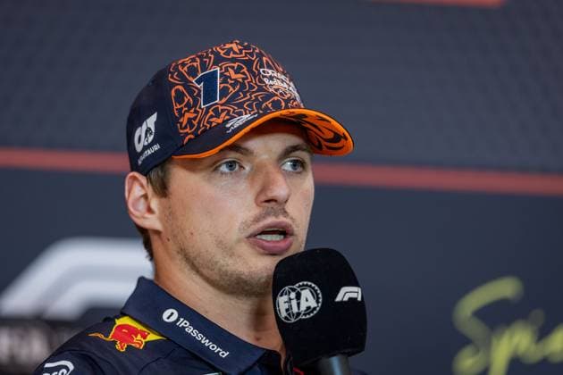 FORMULA 1 - GP of Austria 2025 SPIELBERG,AUSTRIA,26.JUN.25 - MOTORSPORTS, FORMULA 1 - Grand Prix of Austria, Red Bull Ring, preview, press conference, PK, Pressekonferenz Image shows Max Verstappen (NED Red Bull Racing).  GEPAxpictures xMatthiasxTrinkl