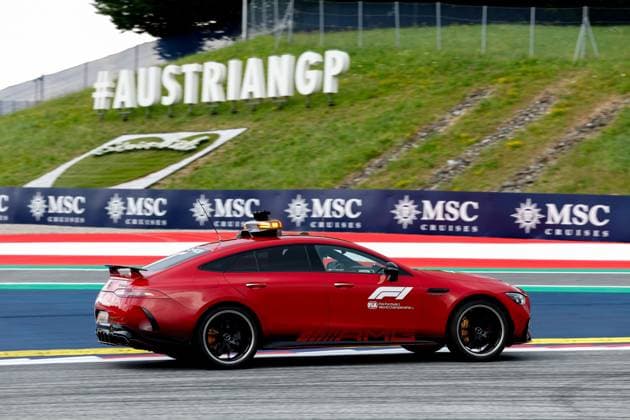 F1 Medical Car, Mercedes-AMG GT 63 S 4MATIC+, F1 Grand Prix of Austria at Red Bull Ring on June 26, 2025 in Spielberg, Austria. (Photo by HOCH ZWEI) Spielberg Austria
