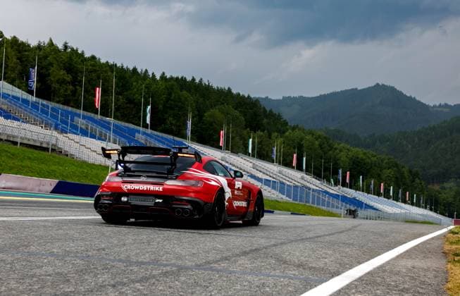F1 Safety Car, Mercedes-AMG GT Black Series, F1 Grand Prix of Austria at Red Bull Ring on June 26, 2025 in Spielberg, Austria. (Photo by HOCH ZWEI) Spielberg Austria
