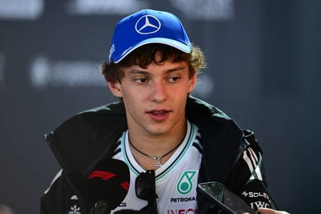 F1 Grand Prix of Austria - Previews Andrea Kimi Antonelli of the Mercedes-AMG Petronas F1 Team speaks during media day of the Austrian GP, the 12th round of the Formula 1 World Championship, WM, Weltmeisterschaft at the Red Bull Ring in Spielberg, Styria, Austria, on June 26, 2025. Spielberg Styria Austria  Copyright: xAndreaxDiodatox originalFilename:diodato-formula1250626_npRwz.jpg