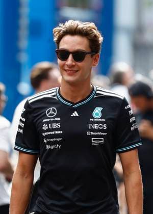 63 George Russell (GBR, Mercedes-AMG Petronas F1 Team), F1 Grand Prix of Austria at Red Bull Ring on June 26, 2025 in Spielberg, Austria. (Photo by HOCH ZWEI) Spielberg Austria