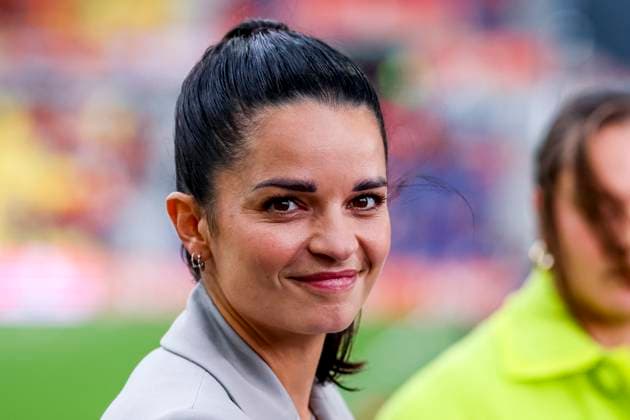 Fresia Cousino Arias of Netherlands looks on Netherlands v Finland, , Netherlands v Finland, Kooi Stadion, June 26, 2025, Leeuwarden, Netherlands.
