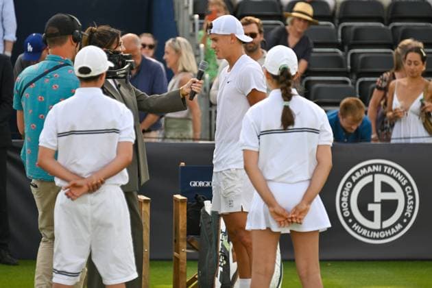during The Giorgio Armani Tennis Classic at the Hurlingham Club, London, UK on 26 June 2025. Copyright: xPhilxHutchinsonx 43550145