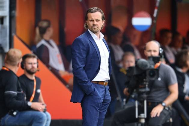 LEEUWARDEN , 26-06-2025 , Kooi Stadium , season 2025 2026 , friendly football , Netherlands - Finland (women), Finland head coach Marko Saloranta Netherlands - Finland (women)  x29903667x Copyright: