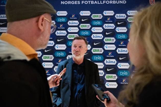 250626 Head coach Peter Gerhardsson of Sweden in mixed zone after the International Friendly, Länderspiel, Nationalmannschaft football match between Norway and Sweden on June 26, 2025 in Oslo. Photo: Mathias Bergeld BILDBYRAN kod MB VG0773 bbeng fotboll football soccer fotball träningslandskamp privatlandskamp landskamp international friendly norge norway sweden sverige dam Copyright: MATHIASxBERGELD BB250626MB127