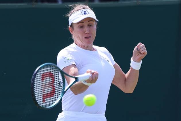 TENIS WIMBLEDON 2025 LONDYN 260625 N Z KATARZYNA KAWA W MECZU TRZECIEJ RUNDY KWALIFIKACJI MARCIN CHOLEWINSKI NEWSPIX.PL TENNIS WIMBLEDON 2025 LONDON 26062025 KATARZYNA KAWA DURING THE MATCH OF THIRD ROUND OF QUALIFICATION NEWSPIX.PL --- newspix.pl 