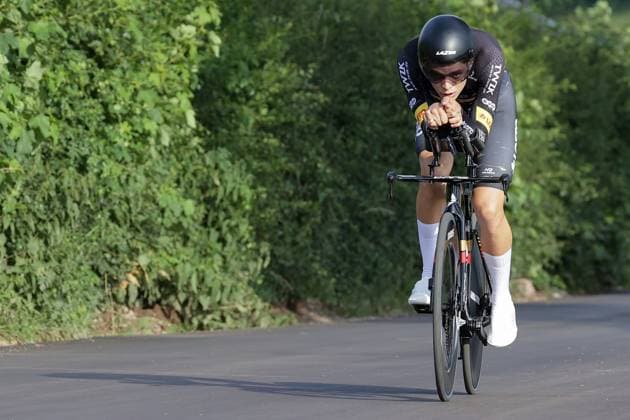 Sport Bilder des Tages NoÃ Ury 26.06.2025 Radsport, Velo, Saison 2025 26.06.2025 Nationale Meisterschaften, Zeitfahren (Contre-la-Montre) Mertzig