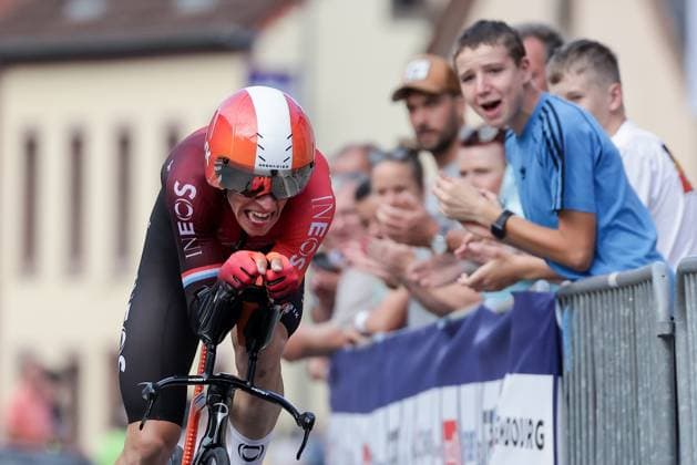 Bob Jungels 26.06.2025 Radsport, Velo, Saison 2025 26.06.2025 Nationale Meisterschaften, Zeitfahren (Contre-la-Montre) Mertzig
