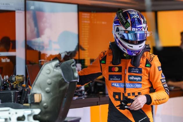 Zeltweg, Austria - June 26: 88 Alex Dunne (IRL) McLaren F1 Team (GBR) MCL39 Mercedes during the Austrian F1 Grand Prix 2025 at Zeltweg Air Base on June 226, 2025 in Zeltweg, Austria. (Photo by Philippe Nanchino Eurasia Images) Zeltweg Zeltweg Air Base Austria