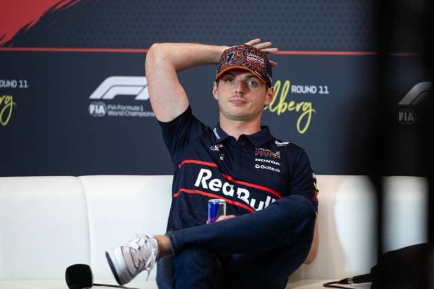 Max Verstappen (Oracle Red Bull Racing, Niederlande, 01) bei der Pressekonferenz, AUT, Formel 1 Weltmeisterschaft, MSC Cruises Grand Prix von Oesterreich, Red Bull Ring Spielberg, Media Day, Saison 2025, 26.06.2025 AUT, Formel 1 Weltmeisterschaft, MSC Cruises Grand Prix von Oesterreich, Red Bull Ring Spielberg, Media Day, Saison 2025, 26.06.2025 Spielberg Copyright: xEibner-Pressefoto Memmlerx EP_MMR