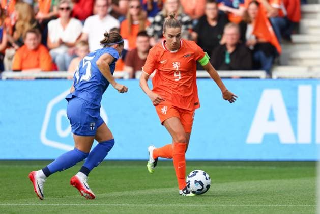 Fußball, Frauen, Länderspiel, Niederlande - Finnland LEEUWARDEN , 26-06-2025 , Kooi Stadium , season 2025 2026 , friendly football , Netherlands - Finland (women), Netherlands player Vivianne Miedema Netherlands - Finland (women)  x29910296x Copyright: