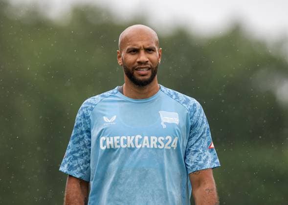 Fussball, Herren, Saison 2025 26, 2. Bundesliga, Hertha BSC, Training, John Anthony Brooks (Hertha BSC), 27.06. 2025, *** Soccer, Men, Season 2025 26, 2 Bundesliga, Hertha BSC, Training, John Anthony Brooks Hertha BSC , 27 06 2025, Copyright: xSebastianxRäppold MatthiasxKochx