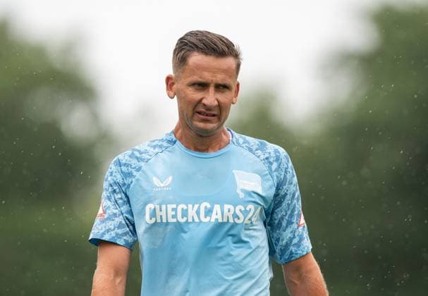Fussball, Herren, Saison 2025 26, 2. Bundesliga, Hertha BSC, Training, Paul Seguin (Hertha BSC), 27.06. 2025,