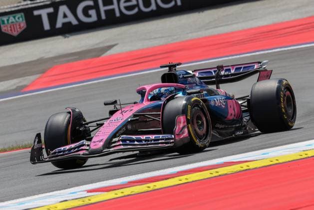 Pierre Gasly (BWT Alpine 10), 1 Freies Training, Grosser Preis von Oesterreich, Motorsport, Herren, Formel 1, 27.06.2025 Spielberg Steiermark Oesterreich