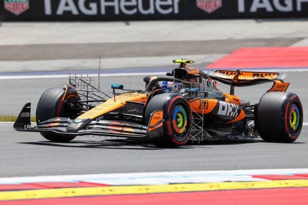 Testfahrer Alex Dunne (McLaren Formula 1 Team 89), 1 Freies Training, Grosser Preis von Oesterreich, Motorsport, Herren, Formel 1, 27.06.2025 Spielberg Steiermark Oesterreich