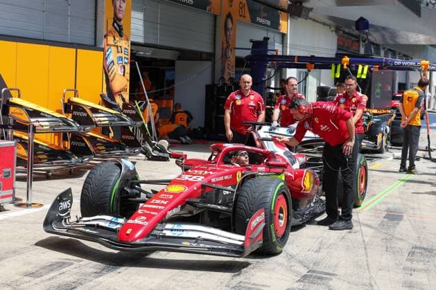 Testfahrer Dino Beganovic (Scuderia Ferrari HP 38), 1 Freies Training, Grosser Preis von Oesterreich, Motorsport, Herren, Formel 1, 27.06.2025 Spielberg Steiermark Oesterreich