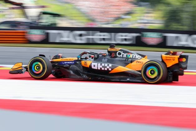 Oscar Piastri (McLaren Formula 1 Team 81), 1 Freies Training, Grosser Preis von Oesterreich, Motorsport, Herren, Formel 1, 27.06.2025 Spielberg Steiermark Oesterreich