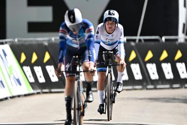 Belgian 2025 National Championship Brasschaat 27 06 2025 BRASSCHAAT, BELGIUM - JUNE 27 : during the Women Elite Individual Time Trial of the Belgian National Championships 2025 xxrd edition an UCI National Championships cycling race of 10 km with start in Bbbbb and finish in Brasschaat on June 27, 2025 in Brasschaat, Belgium, 27 06 2025 Brasschaat Belgium  Copyright: xJanxDexMeuleneirx