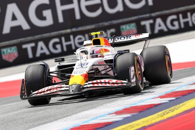 Liam Lawson (Visa Cash App RB 30), 1 Freies Training, Grosser Preis von Oesterreich, Motorsport, Herren, Formel 1, 27.06.2025 Spielberg Steiermark Oesterreich