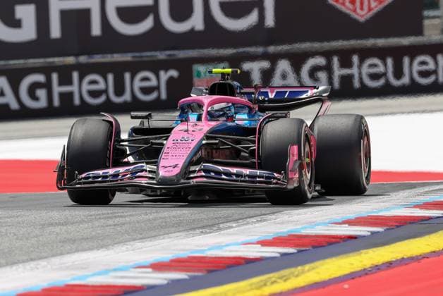 Franco Colapinto (BWT Alpine 43), 1 Freies Training, Grosser Preis von Oesterreich, Motorsport, Herren, Formel 1, 27.06.2025 Spielberg Steiermark Oesterreich