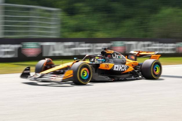 Oscar Piastri (McLaren Formula 1 Team 81), 1 Freies Training, Grosser Preis von Oesterreich, Motorsport, Herren, Formel 1, 27.06.2025 Spielberg Steiermark Oesterreich