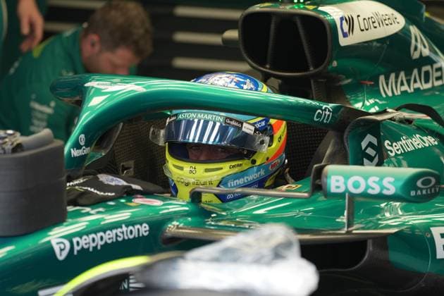 Formel 1 Großer Preis von Österreich 2025 27.06.2025, Red Bull Ring, Spielberg, Formel 1 Großer Preis von Österreich 2025 , im Bild Fernando Alonso (ESP), Aston Martin Aramco Cognizant Formula One Team