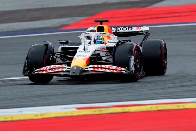 27.06.2025, xsvx, Motorsport FIA Formel 1, Grand Prix von Österreich v.l. FP1 Isack Hadjar (Racing Bulls) Startnummer 06 (FIA REGULATIONS PROHIBIT ANY USE OF PHOTOGRAPHS as IMAGE SEQUENCES and or QUASI-VIDEO) Zeltweg-Spielberg