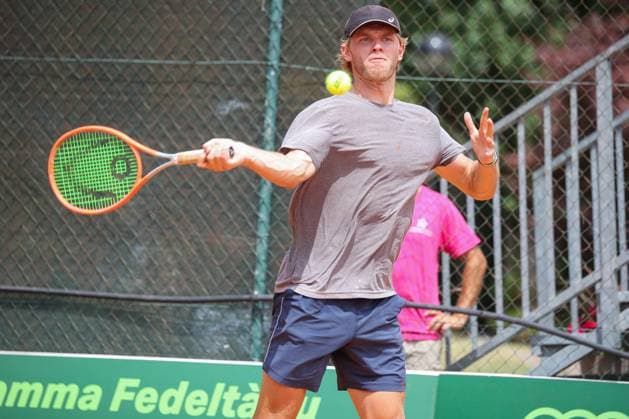 Matthew Christopher Ramos and Ryan Seggerman during 2025 ATP, Tennis Herren Challenger Milano, International Tennis match in Milan, Italy, June 27 2025  Copyright: xRobertaxCorradin IPAxSportx xipa-agency.netx xx IPA_59545838 IPA_Agency_IPA59545838