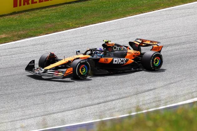 Testfahrer Alex Dunne (McLaren Formula 1 Team 89), 1 Freies Training, Grosser Preis von Oesterreich, Motorsport, Herren, Formel 1, 27.06.2025 Spielberg Steiermark Oesterreich