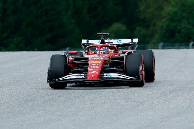 27.06.2025, xsvx, Motorsport FIA Formel 1, Grand Prix von Österreich v.l. FP1 Dino Beganovic (Ferrari) (FIA REGULATIONS PROHIBIT ANY USE OF PHOTOGRAPHS as IMAGE SEQUENCES and or QUASI-VIDEO) Zeltweg-Spielberg