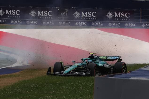 Sport Bilder des Tages 27.06.2025, Red Bull Ring, Spielberg, Formel 1 Großer Preis von Österreich 2025 , im Bild Dreher von Fernando Alonso (ESP), Aston Martin Aramco Cognizant Formula One Team (Photo by Alessandro Martellotta Hasan Bratic DeFodi Images)