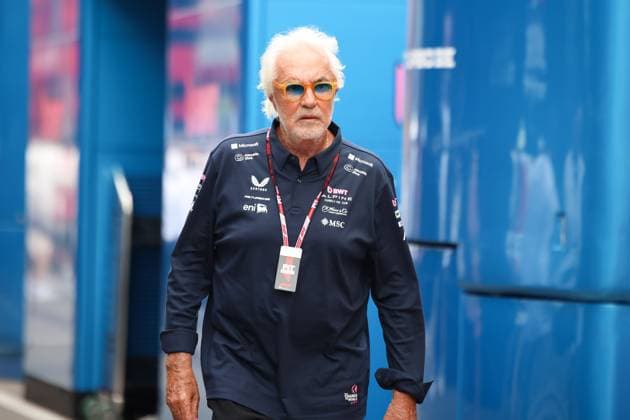 Flavio Briatore (Teamchef, BWT Alpine Formula One Team), Freies Training 1, FP1, Free Practice 1, Grosser Preis von Oesterreich, Motorsport, Herren, Formel 1, 27.06.2025 Spielberg Steiermark Oesterreich