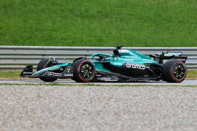 Lance Stroll (Aston Martin Aramco 18), 1 Freies Training, Grosser Preis von Oesterreich, Motorsport, Herren, Formel 1, 27.06.2025 Spielberg Steiermark Oesterreich