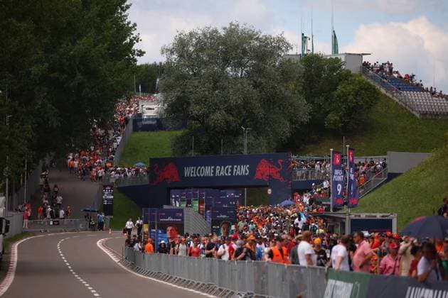 F1 Gran Prix of Austria Supporters are seen during practice ahead of the F1 Grand Prix of Austria at Redbull Ring on June 27 2025 in Spielberg, Austria. Spielberg Redbull Ring Austria Copyright: xBasilex