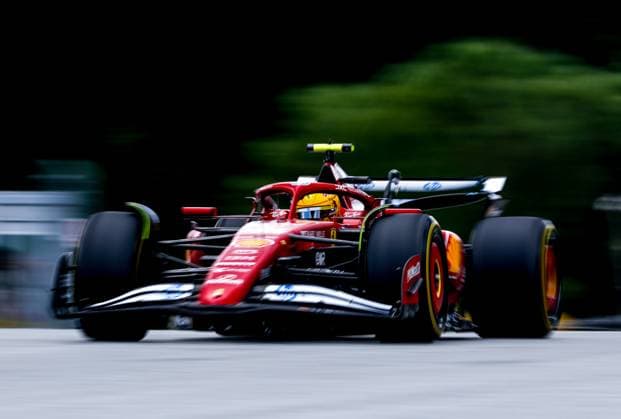 44 Lewis Hamilton (GBR, Scuderia Ferrari HP), F1 Grand Prix of Austria at Red Bull Ring on June 27, 2025 in Spielberg, Austria. (Photo by HOCH ZWEI) Spielberg Austria