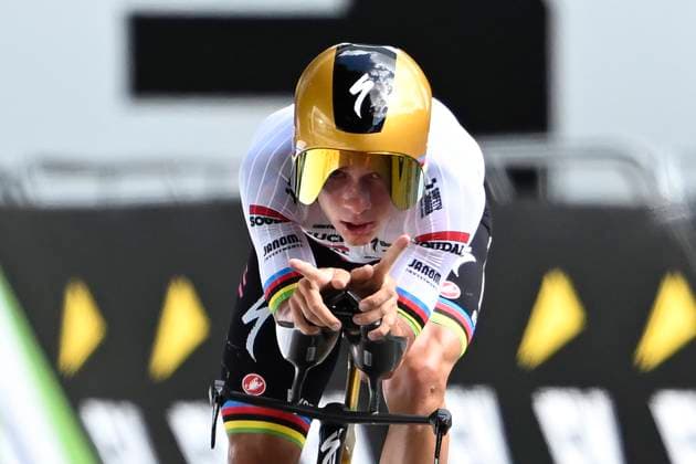 Sport Themen der Woche KW26 Sport Bilder des Tages Belgian 2025 National Championship Brasschaat 27 06 2025 BRASSCHAAT, BELGIUM - JUNE 27 : Evenepoel Remco of Soudal - Quick-Step during the Men Elite Individual Time Trial of the Belgian National Championships 2025 xxrd edition an UCI National Championships cycling race of 10 km with start in Aaaaa and finish in Brasschaat on June 27, 2025 in Brasschaat, Belgium, 27 06 2025 Brasschaat Belgium  Copyright: xJanxDexMeuleneirx