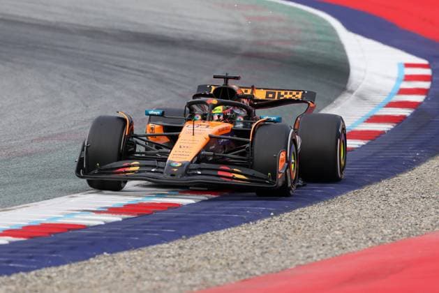 Oscar Piastri (McLaren Formula 1 Team 81), 2 Freies Training, Grosser Preis von Oesterreich, Motorsport, Herren, Formel 1, 27.06.2025 Spielberg Steiermark Oesterreich