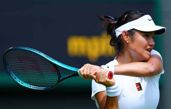 Emma Raducanu practices Wimbledon Tennis Championships, Friday Practice, The All England Lawn Tennis and Croquet Club, London, UK - 27 Jun 2025London The All England Lawn Tennis and United Kingdom  Copyright: xJavierxGarcia Shutterstockx 15371373bn