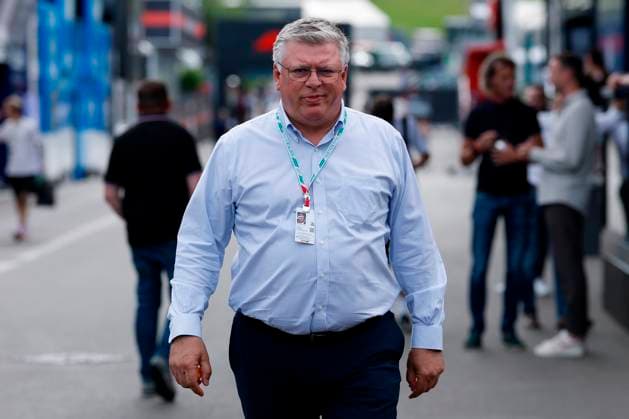 27.06.2025, xsvx, Motorsport FIA Formel 1, Grand Prix von Österreich v.l. Otmar Szafnauer (FIA REGULATIONS PROHIBIT ANY USE OF PHOTOGRAPHS as IMAGE SEQUENCES and or QUASI-VIDEO) Zeltweg-Spielberg