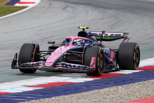 Franco Colapinto (BWT Alpine 43), 2 Freies Training, Grosser Preis von Oesterreich, Motorsport, Herren, Formel 1, 27.06.2025 Spielberg Steiermark Oesterreich