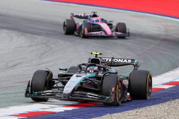 Kimi Antonelli (Mercedes-AMG Petronas 12), 2 Freies Training, Grosser Preis von Oesterreich, Motorsport, Herren, Formel 1, 27.06.2025 Spielberg Steiermark Oesterreich