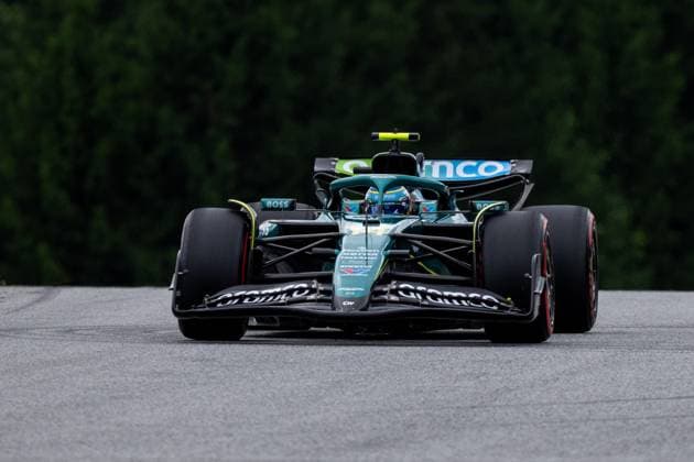 Fernando Alonso (Aston Martin Aramco F1 Team, Spanien, 14) im AMR25, AUT, Formel 1 Weltmeisterschaft, MSC Cruises Grand Prix von Oesterreich, Red Bull Ring Spielberg, Freies Training, Saison 2025, 27.06.2025 AUT, Formel 1 Weltmeisterschaft, MSC Cruises Grand Prix von Oesterreich, Red Bull Ring Spielberg, Freies Training, Saison 2025, 27.06.2025 Spielberg Copyright: xEibner-Pressefoto Memmlerx EP_MMR