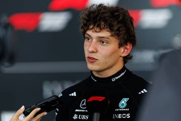 Andrea Kimi Antonelli (Mercedes AMG Petronas Formula One Team, 12), Grosser Preis von Oesterreich, Motorsport, Formel 1, Saison 2025, 27.06.2025 Grosser Preis von Oesterreich, Motorsport, Formel 1, Saison 2025, 27.06.2025 Copyright: xEibner-Pressefoto AlexanderxNeisx EP_ANS