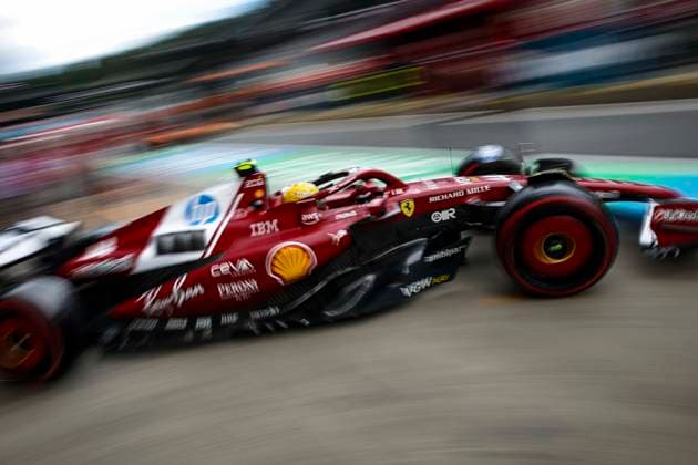 44 Lewis Hamilton (GBR, Scuderia Ferrari HP), F1 Grand Prix of Austria at Red Bull Ring on June 27, 2025 in Spielberg, Austria. (Photo by HOCH ZWEI) Spielberg Austria