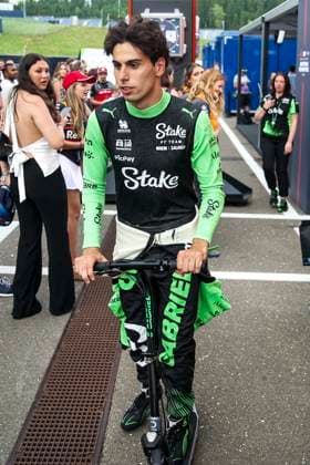5 Gabriel Bortoleto (BRA, Stake F1 Team Kick Sauber), F1 Grand Prix of Austria at Red Bull Ring on June 27, 2025 in Spielberg, Austria. (Photo by HOCH ZWEI) Spielberg Austria