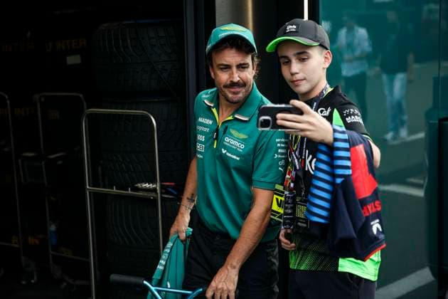 14 Fernando Alonso (ESP, Aston Martin Aramco F1 Team), F1 Grand Prix of Austria at Red Bull Ring on June 27, 2025 in Spielberg, Austria. (Photo by HOCH ZWEI) Spielberg Austria